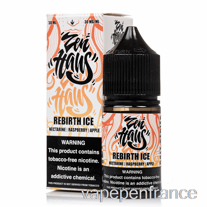 Rebirth Ice - Sels Zen Haus - Stylo Vape 30 Ml 50 Mg